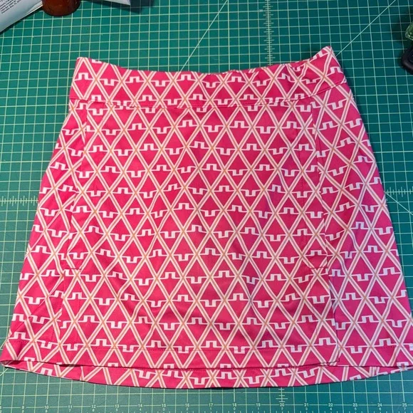 J.Lindeberg Amelie Mid Print Skort - Picture 2 of 5